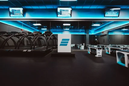 interior of a Stride Fitness gym