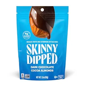 Skinny Dipped Dark Chocolate Almonds