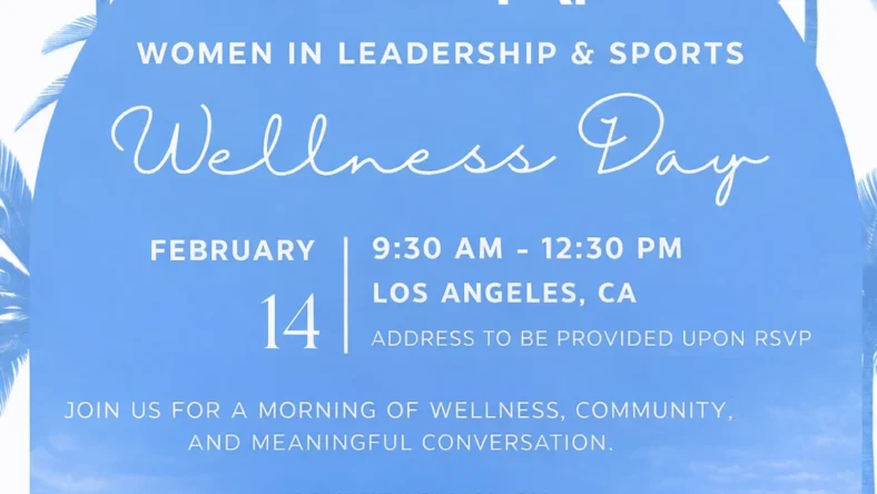promo for the Wellness Day event at NBA All-Star weekend