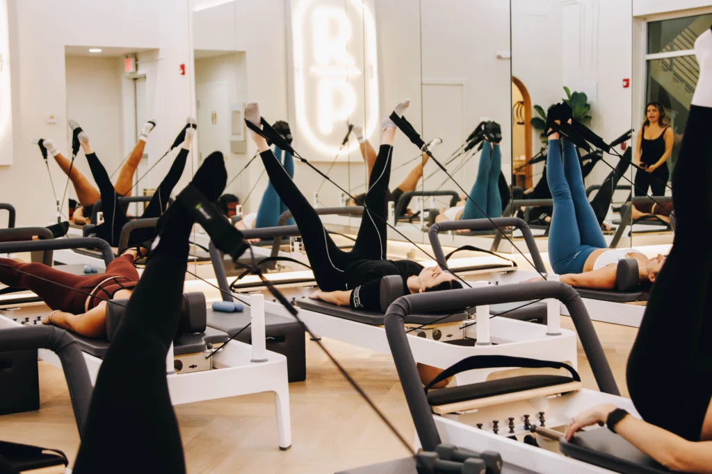 A class at Reforming Pilates