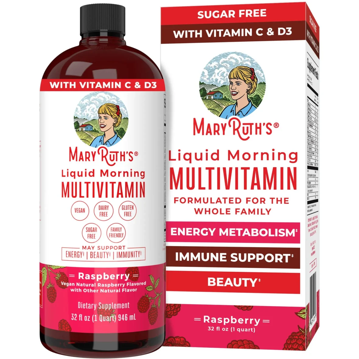 MaryRuth's Organics Liquid Morning Multivitamin