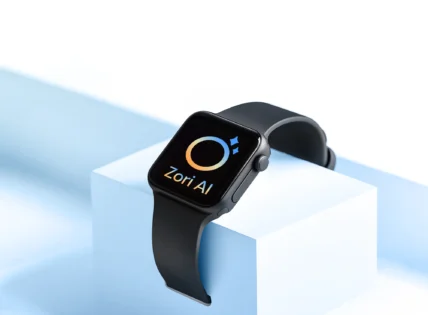 Apple Watch displays the Zori AI assistant