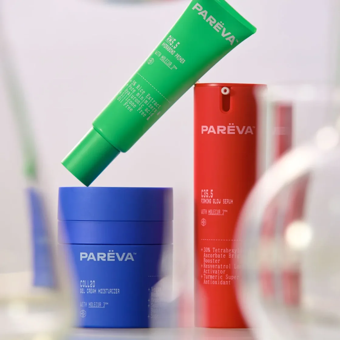 Pareva Complete Longevity Trio Skin Care Bundle