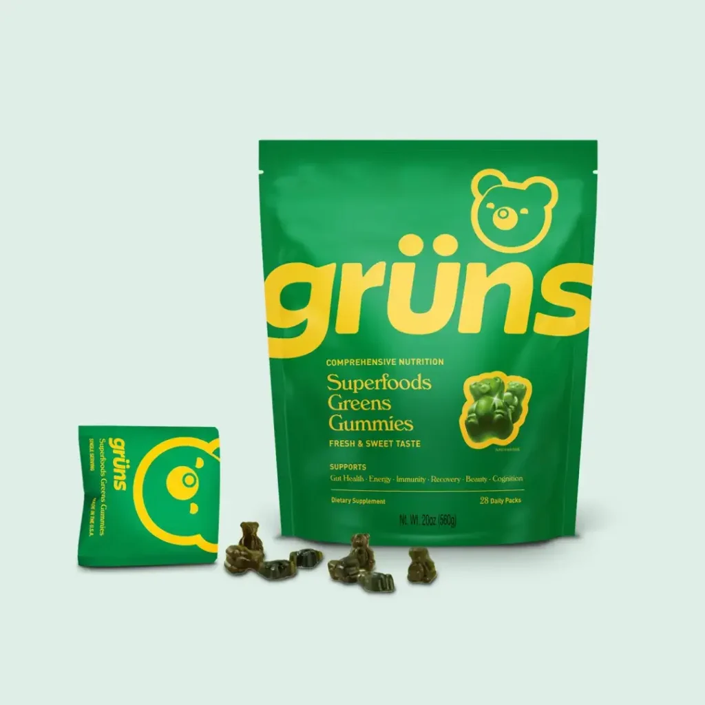 Gruns Sugar Free Vitamin Gummies