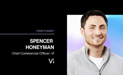 Unscripted podcast banner featuring Spencer Honeyman of Vi