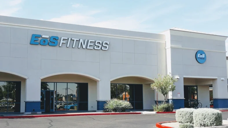 exterior of an EoS Fitness gym