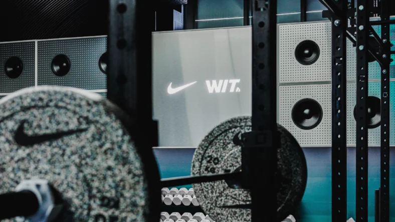 interior of WIT x Nike Training Lab