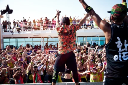 Zumba cruise ship